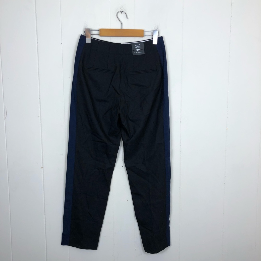 NWT Club Monaco Ryanne Colorblock Pant Sz 00 - Picture 5 of 10
